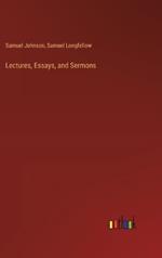 Lectures, Essays, and Sermons