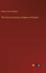 The Clinical Directory, Chapter on Poisons