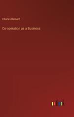 Co-operation as a Business