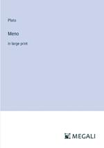 Meno: in large print