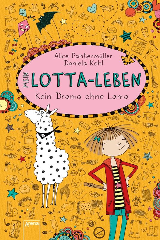 Mein Lotta-Leben (8). Kein Drama ohne Lama - Alice Pantermüller,Daniela Kohl - ebook