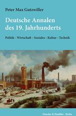 Deutsche Annalen des 19. Jahrhunderts.