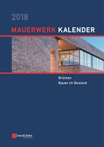 Mauerwerk Kalender 2018