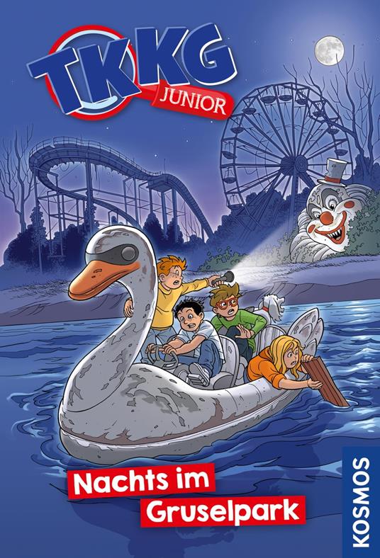 TKKG Junior, 7, Nachts im Gruselpark - Kirsten Vogel,COMICON S.L./ Beroy + San Julian - ebook