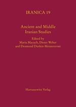 Ancient and Middle Iranian Studies: Proceedings of the 6th European Conference of Iranian Studies, Held in Vienna, 18-22 September 2007