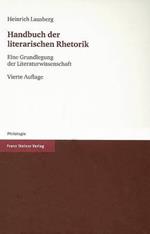 Handbuch Der Literarischen Rhetorik: Eine Grundlegung Der Literaturwissenschaft