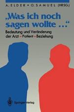 „Was ich noch sagen wollte...“: Bedeutung und Veränderung der Arzt-Patient-Beziehung