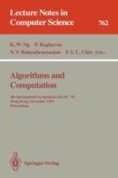 Algorithms and Computation: 4th International Symposium, ISAAC '93, Hong Kong, December 15-17, 1993. Proceedings