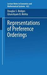 Representations of Preferences Orderings