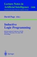 Inductive Logic Programming: 8th International Conference, ILP-98, Madison, Wisconsin, USA, July 22-24, 1998, Proceedings