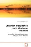 Utilization of Supported Liquid Membrane Technique