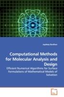 Computational Methods for Molecular Analysis and Design