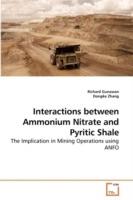 Interactions between Ammonium Nitrate and Pyritic Shale