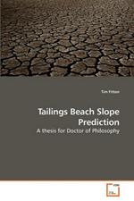 Tailings Beach Slope Prediction