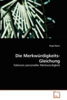 Die Merkwurdigkeits-Gleichung