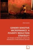 Gender Sensitive Microfinance: A Poverty Reduction Strategy?