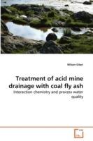 Treatment of acid mine drainage with coal fly ash