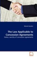 The Law Applicable to Concession Agreements
