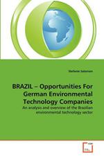 BRAZIL - Opportunities For German Environmental Technology Companies