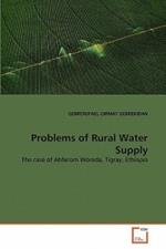 Problems of Rural Water Supply