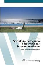 Sozialpsychologische Forschung mit Internetauktionen