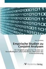 Empirische Studien zu Conjoint Analysen