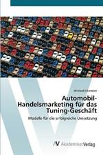 Automobil-Handelsmarketing fur das Tuning-Geschaft