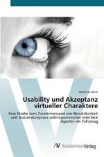 Usability und Akzeptanz virtueller Charaktere