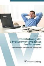 Unterstutzung des E-Procurement Prozesses im Bauwesen