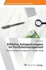 Effektive Anlagestrategien im Portfoliomanagement