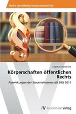 Koerperschaften oeffentlichen Rechts