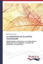 La alexitimia en la artritis reumatoide