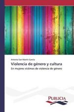 Violencia de genero y cultura