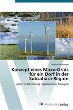 Konzept eines Micro-Grids fur ein Dorf in der Subsahara-Region