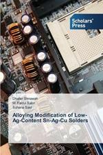 Alloying Modification of Low-Ag-Content Sn-Ag-Cu Solders