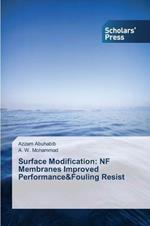 Surface Modification: NF Membranes Improved Performance&Fouling Resist