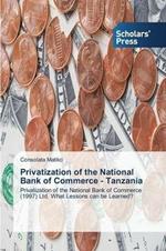 Privatization of the National Bank of Commerce - Tanzania