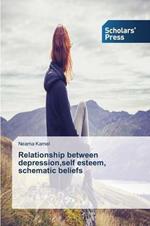 Relationship between depression, self esteem, schematic beliefs