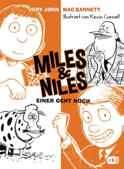 Miles & Niles - Einer geht noch - Mac Barnett,Jory John,Kevin Cornell,Catrin Frischer - ebook