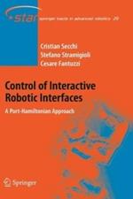 Control of Interactive Robotic Interfaces: A Port-Hamiltonian Approach