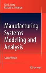 Manufacturing Systems Modeling and Analysis