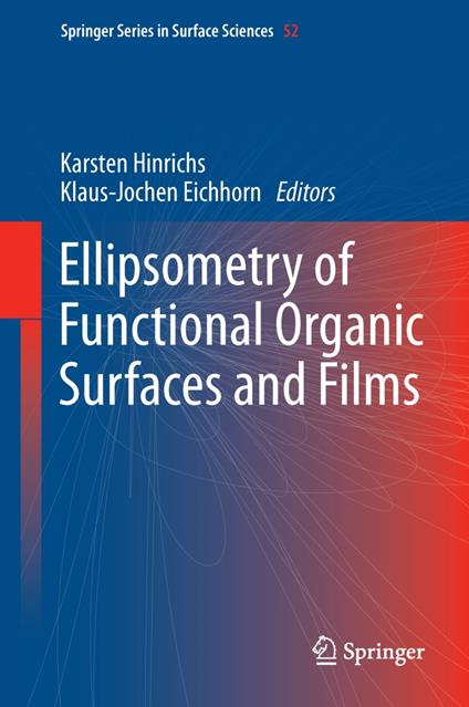 Ellipsometry of Functional Organic Surfaces and Films