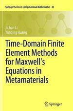 Time-Domain Finite Element Methods for Maxwell's Equations in Metamaterials