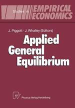 Applied General Equilibrium