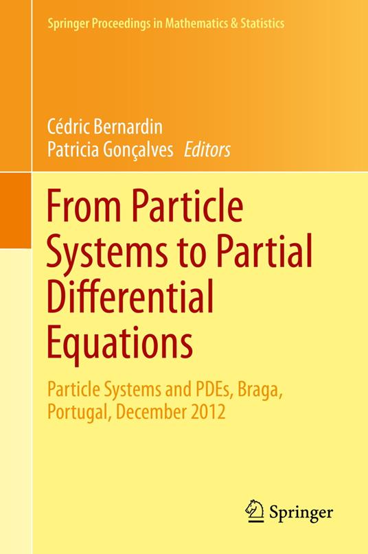 From Particle Systems to Partial Differential Equations