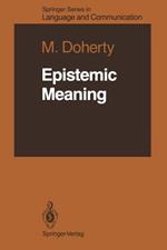 Epistemic Meaning