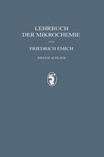 Lehrbuch der Mikrochemie