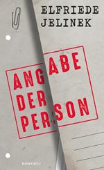 Angabe der Person