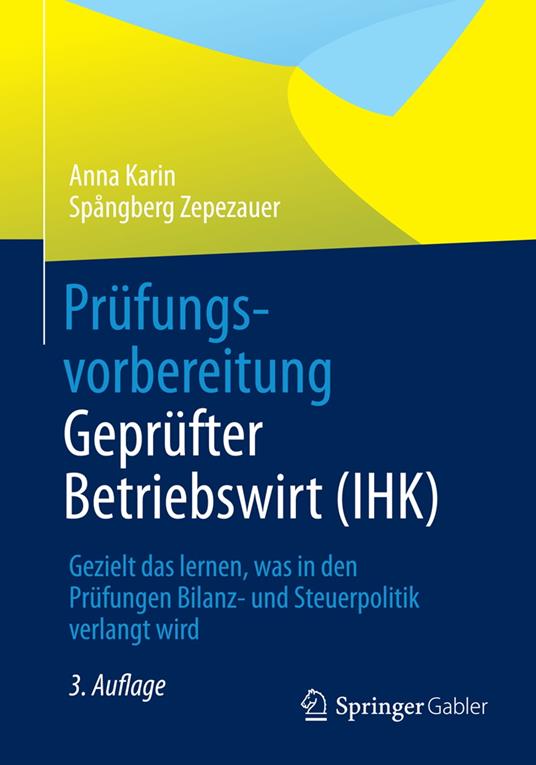 Prüfungsvorbereitung Geprüfter Betriebswirt (IHK)