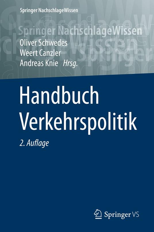 Handbuch Verkehrspolitik